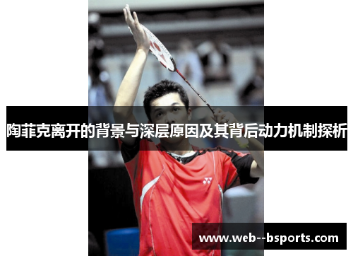 陶菲克离开的背景与深层原因及其背后动力机制探析